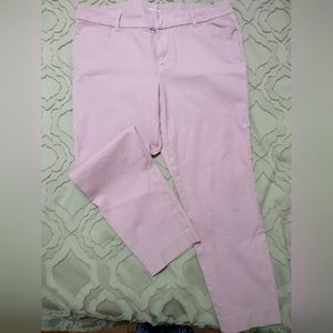 Blush Pink OLD NAVY pixie pants (ankle) size 16